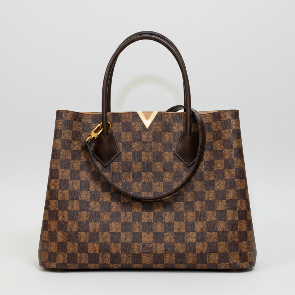 Louis Vuitton Kensington Brown Damier Handbag