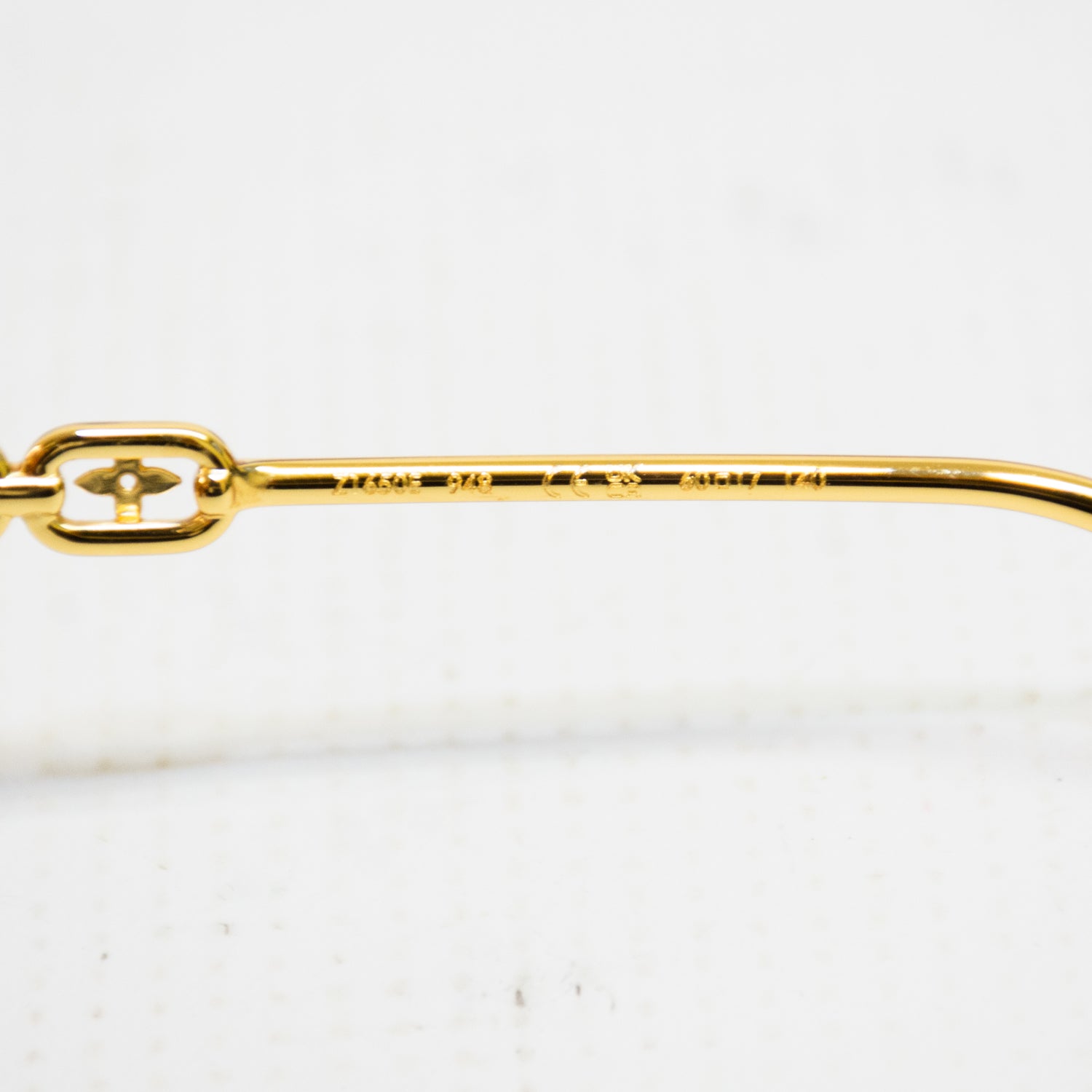Louis Vuitton Z16502 MY LV Chain Round Sunglasses