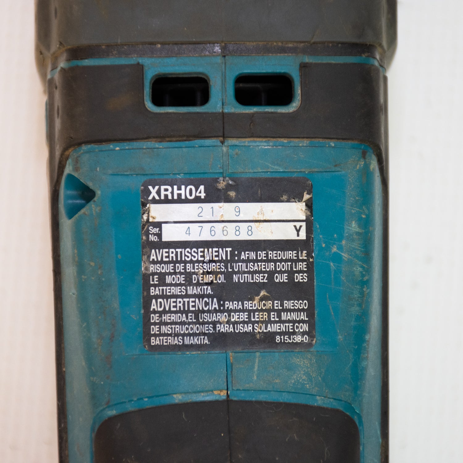 Makita XRH03 18V Rotary Hammer Drill - Tool Only