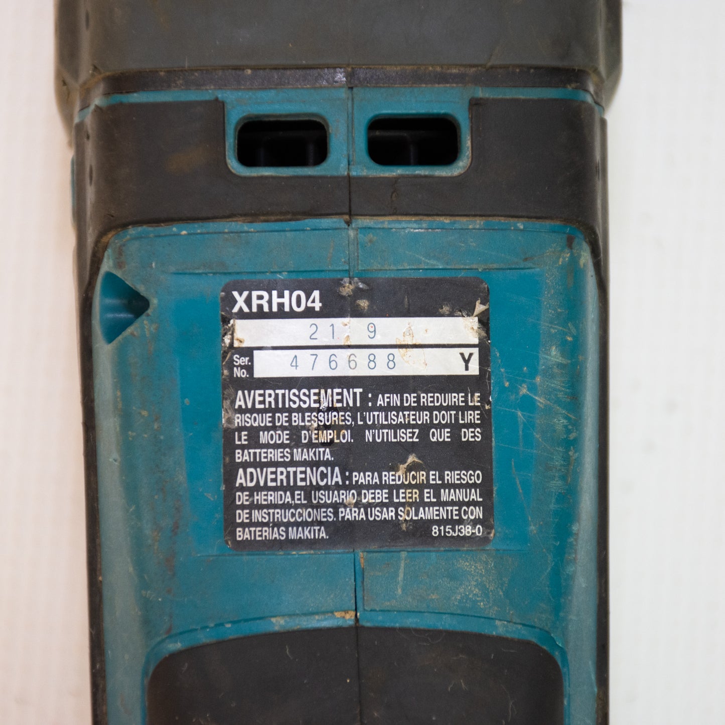 Makita XRH03 18V Rotary Hammer Drill - Tool Only