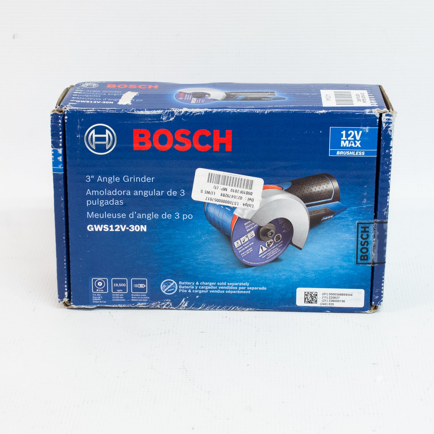 Bosch GWS12V-30 12V 3