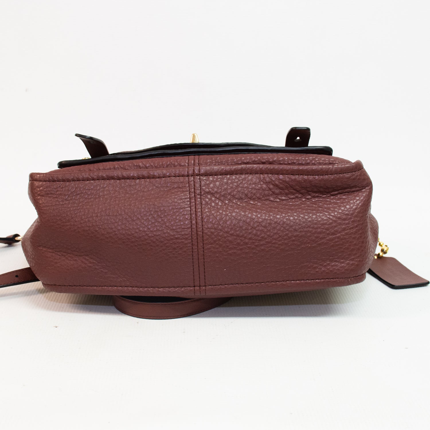 Coach 32263 Bleeker Brooklyn Pebble Leather Satchel