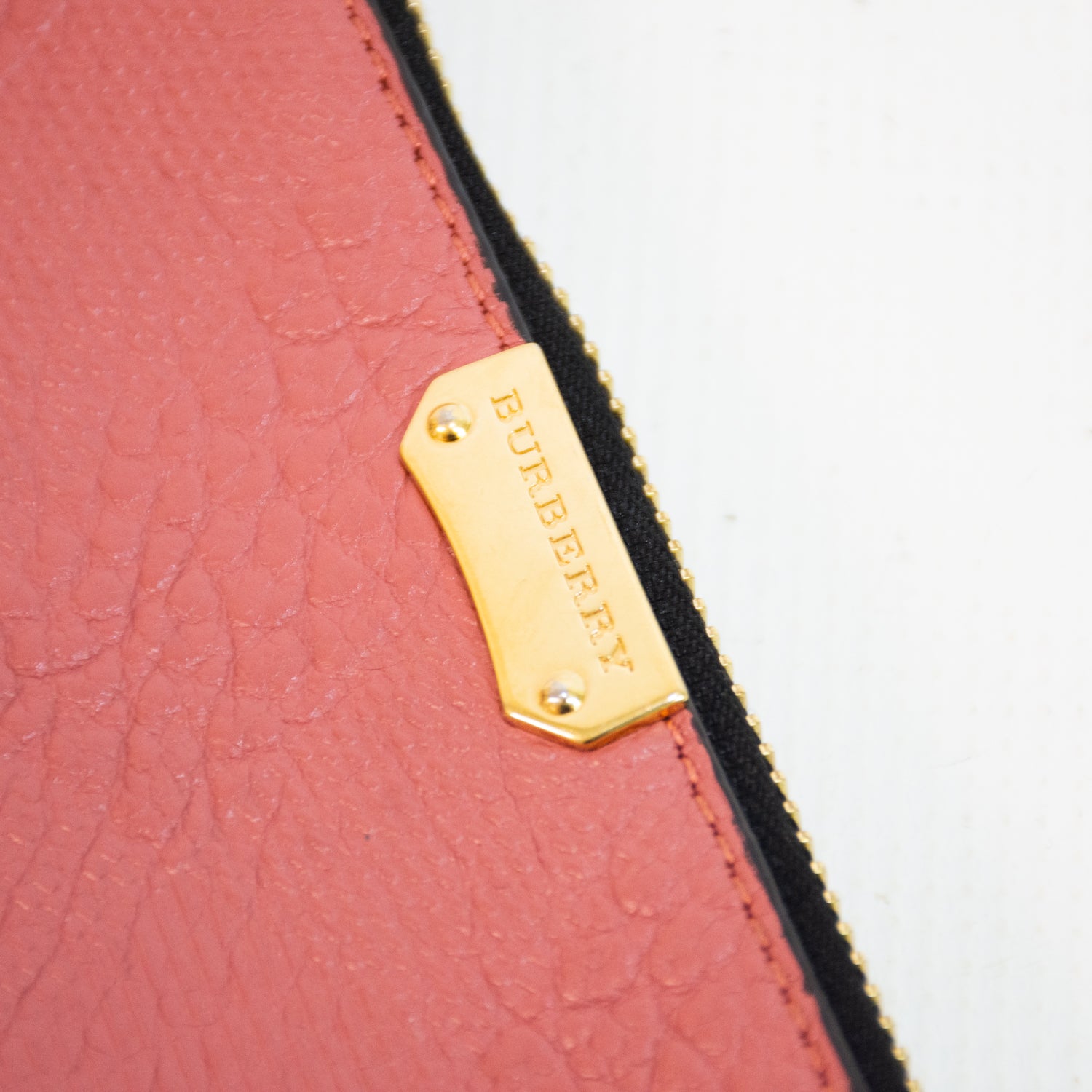 Burberry Grain Check Pink Cross Body Bag