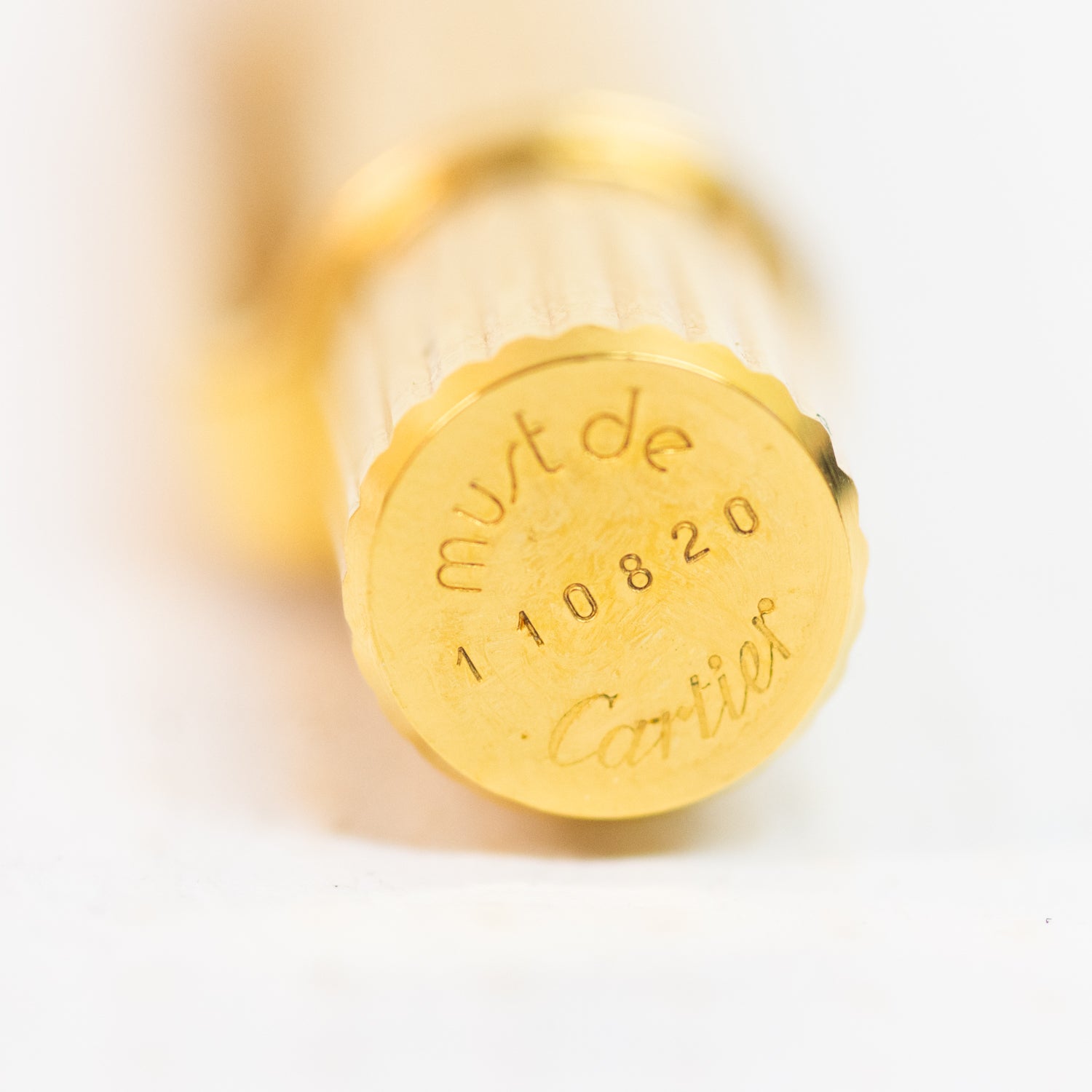 Cartier 18K Plated Pen & Pencil Combo