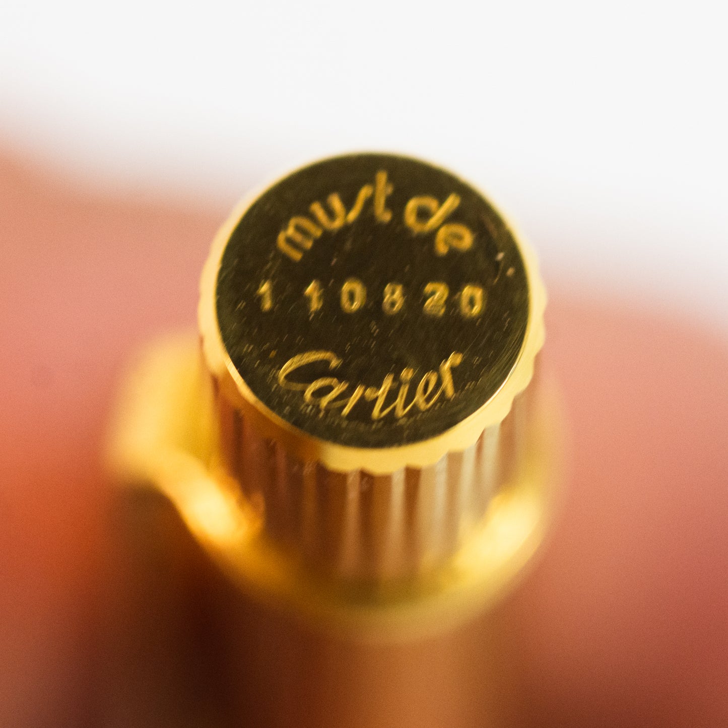 Cartier 18K Plated Pen & Pencil Combo