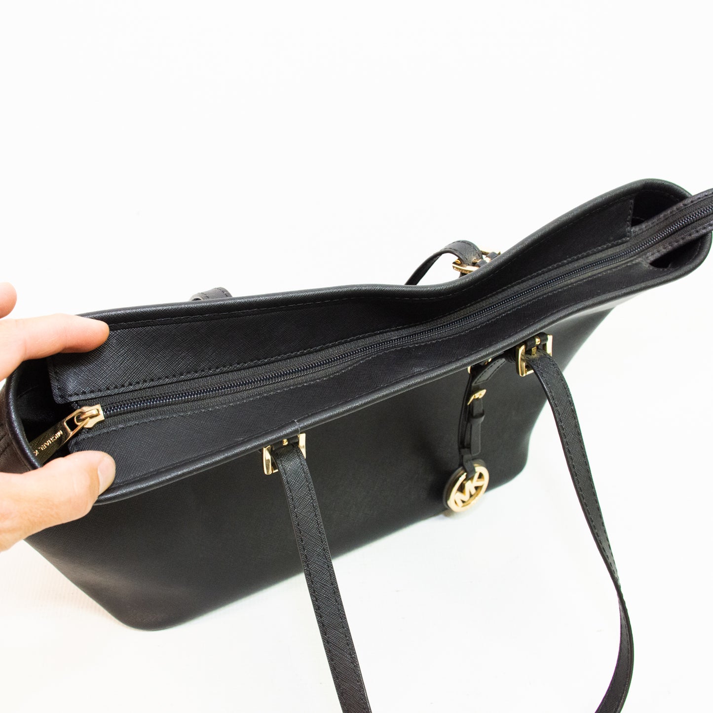 Michael Kors Large Quinn Pebbled Leather Tote - 38H8GTVT9L