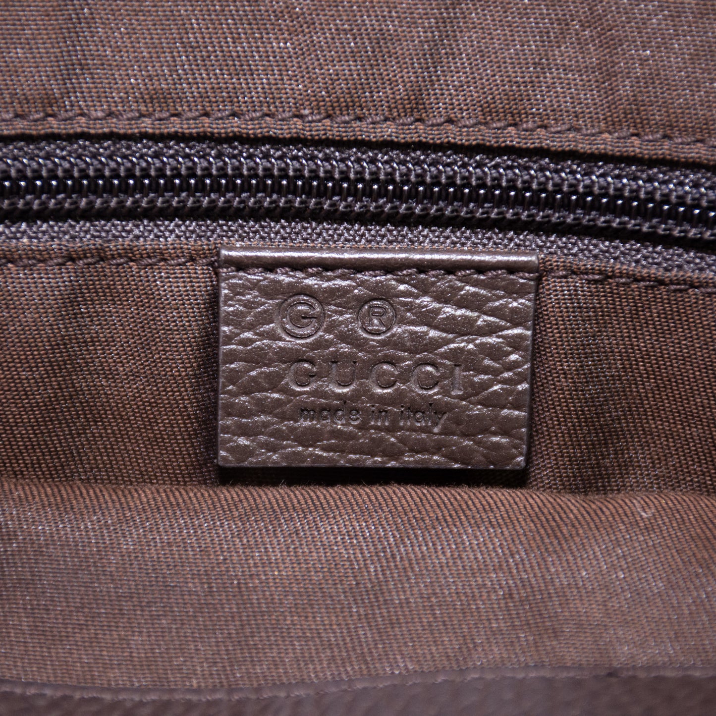 Gucci 449169 Light Brown Canvas Tote Bag