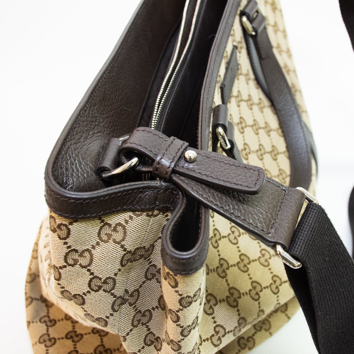 Gucci GG Canvas Light Brown Handbag - 449169000926