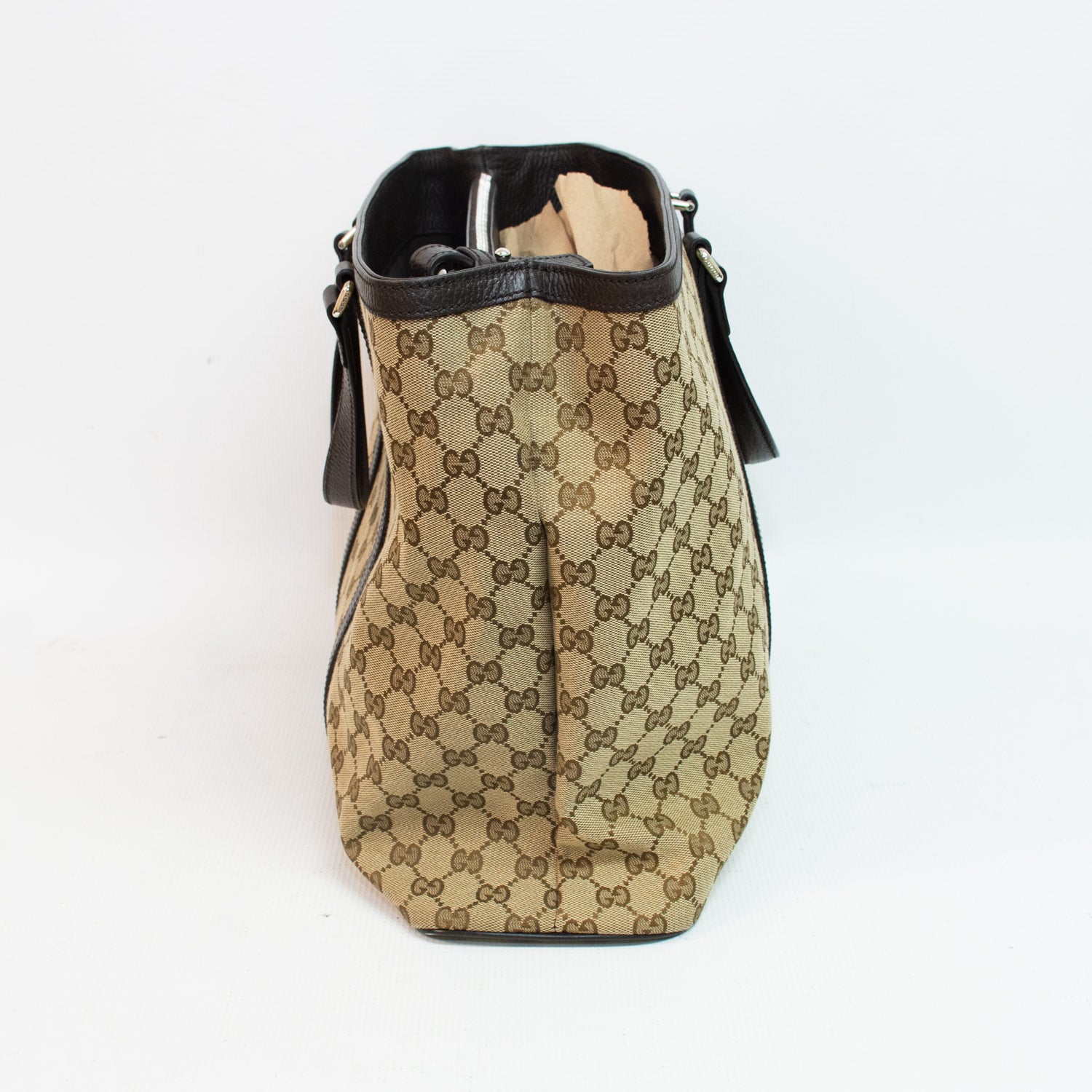 Gucci GG Canvas Light Brown Handbag - 449169000926