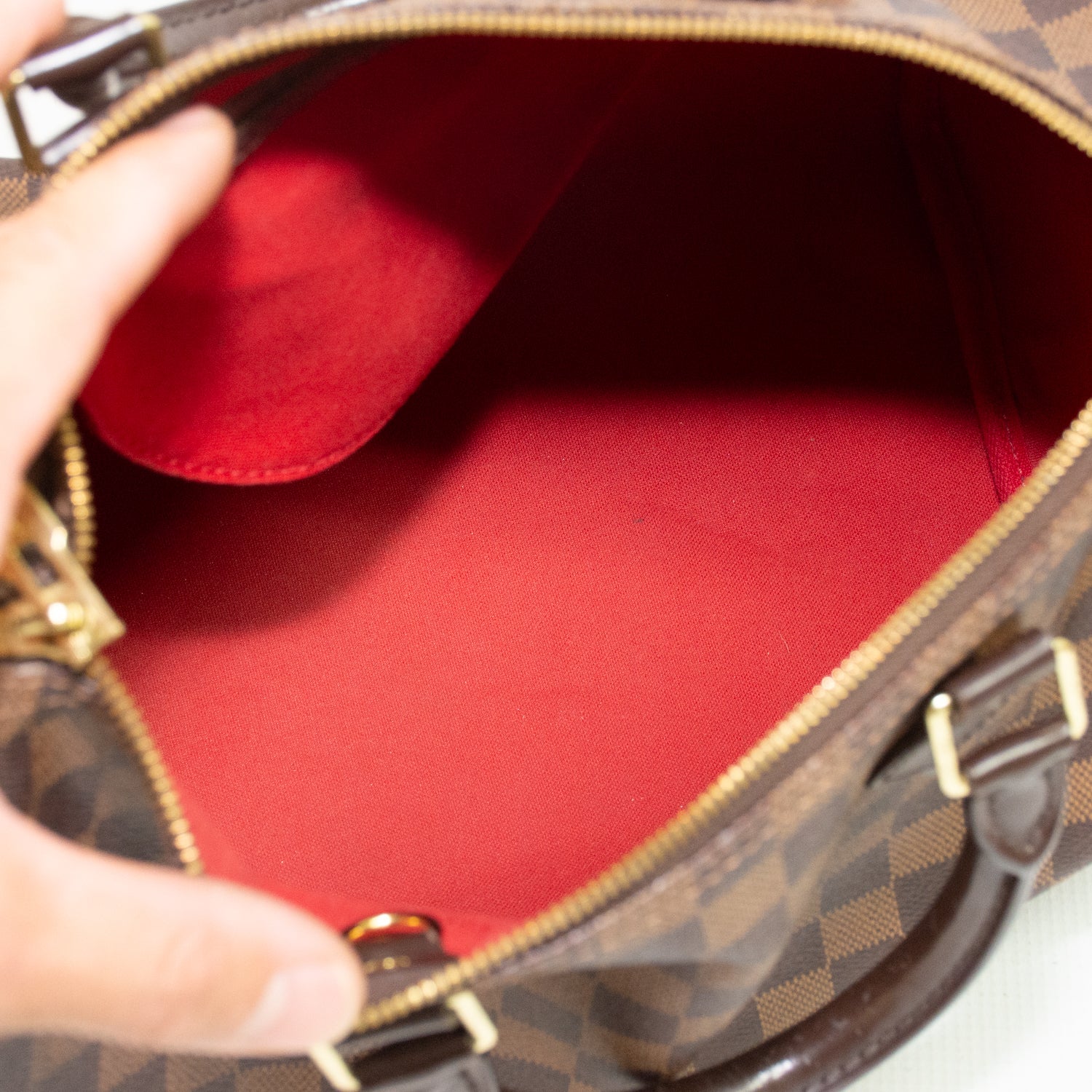 Louis Vuitton Damier Speedy 30 Bandouliere Handbag