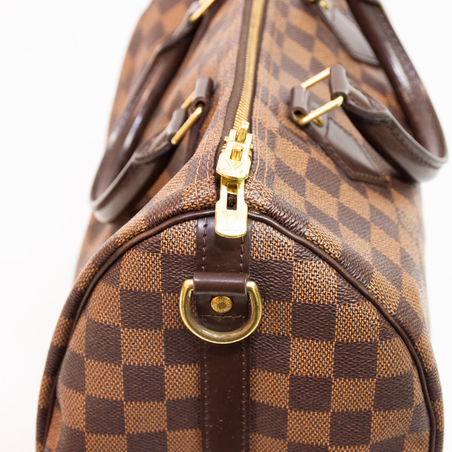 Louis Vuitton Damier Speedy 30 Bandouliere Handbag