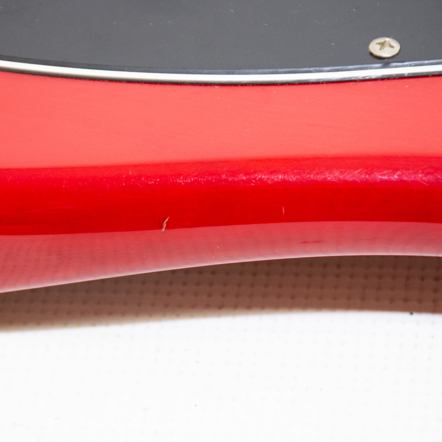 Squier Jaguar Bass Trans Red Electric Bass Guitar