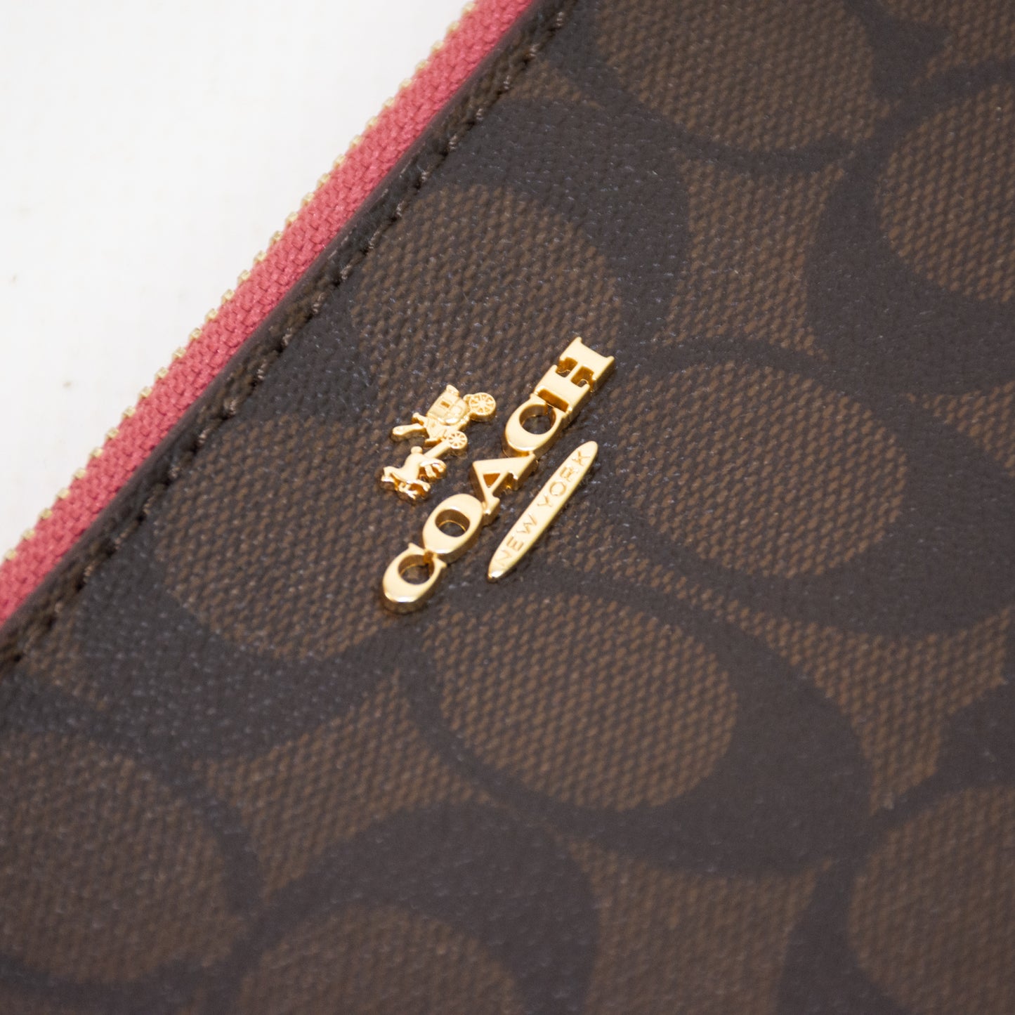 Coach F16109 Double Zip Wallet