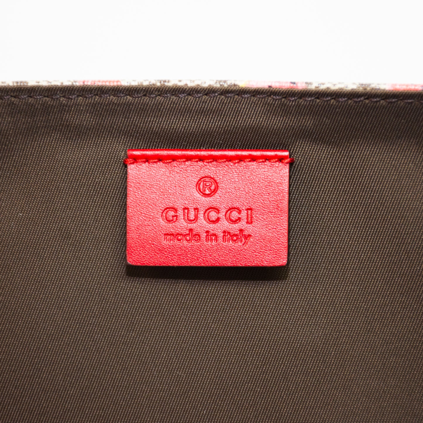 Gucci GG Supreme Monogram Strawberry Messenger Diaper Bag - 211131