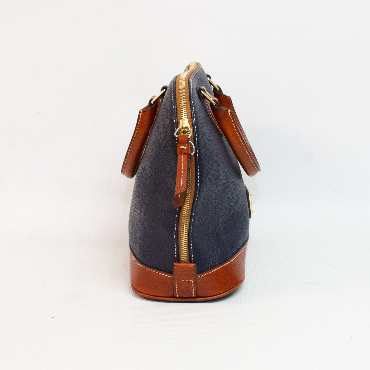 Dooney & Bourke Pebble Grain Leather Small Satchel