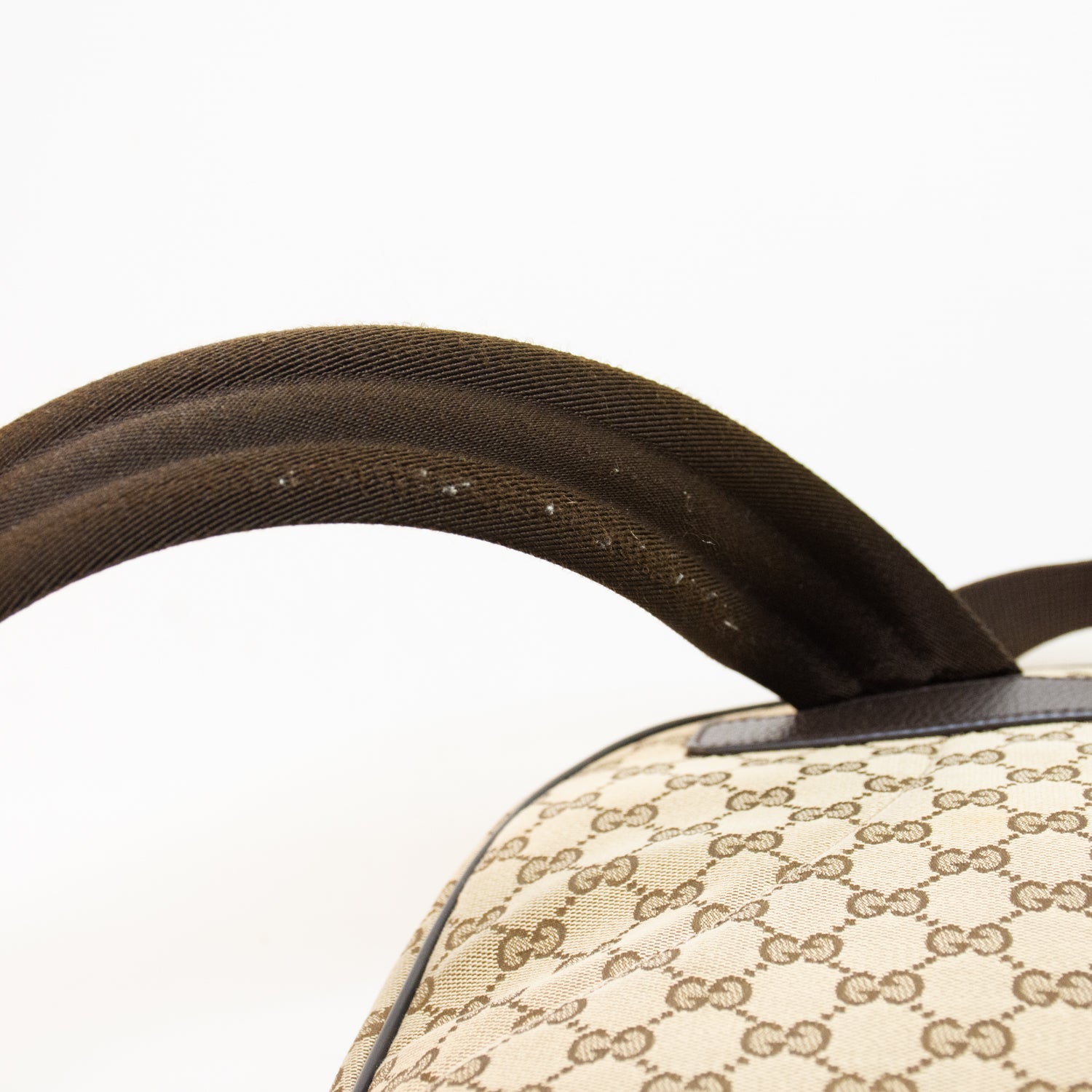 Gucci Brown Monogram Canvas Travel Backpack - 449906