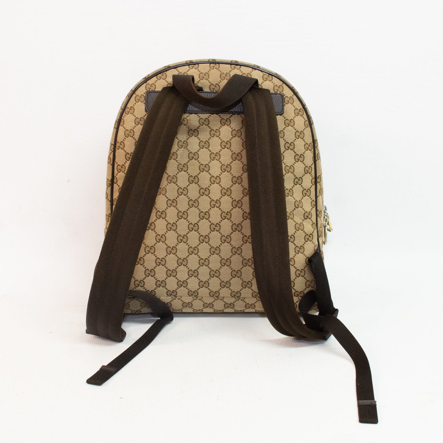 Gucci Brown Monogram Canvas Travel Backpack - 449906