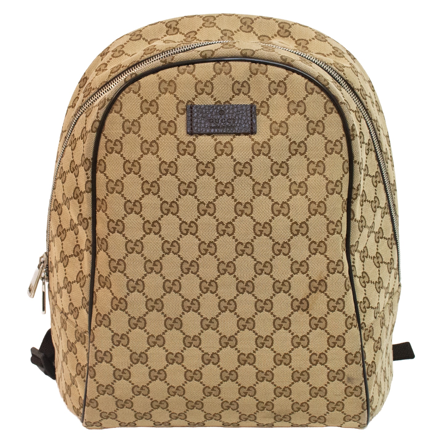 Gucci Brown Monogram Canvas Travel Backpack - 449906