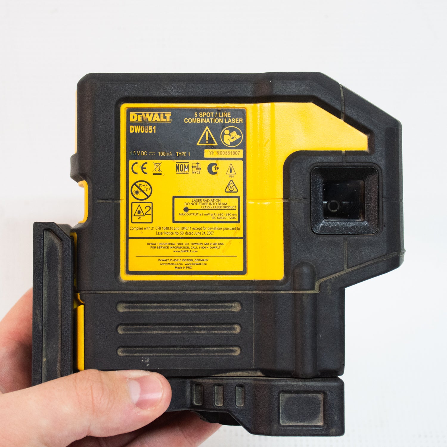 DEWALT DW0851 5 Spot/Line Combination Laser