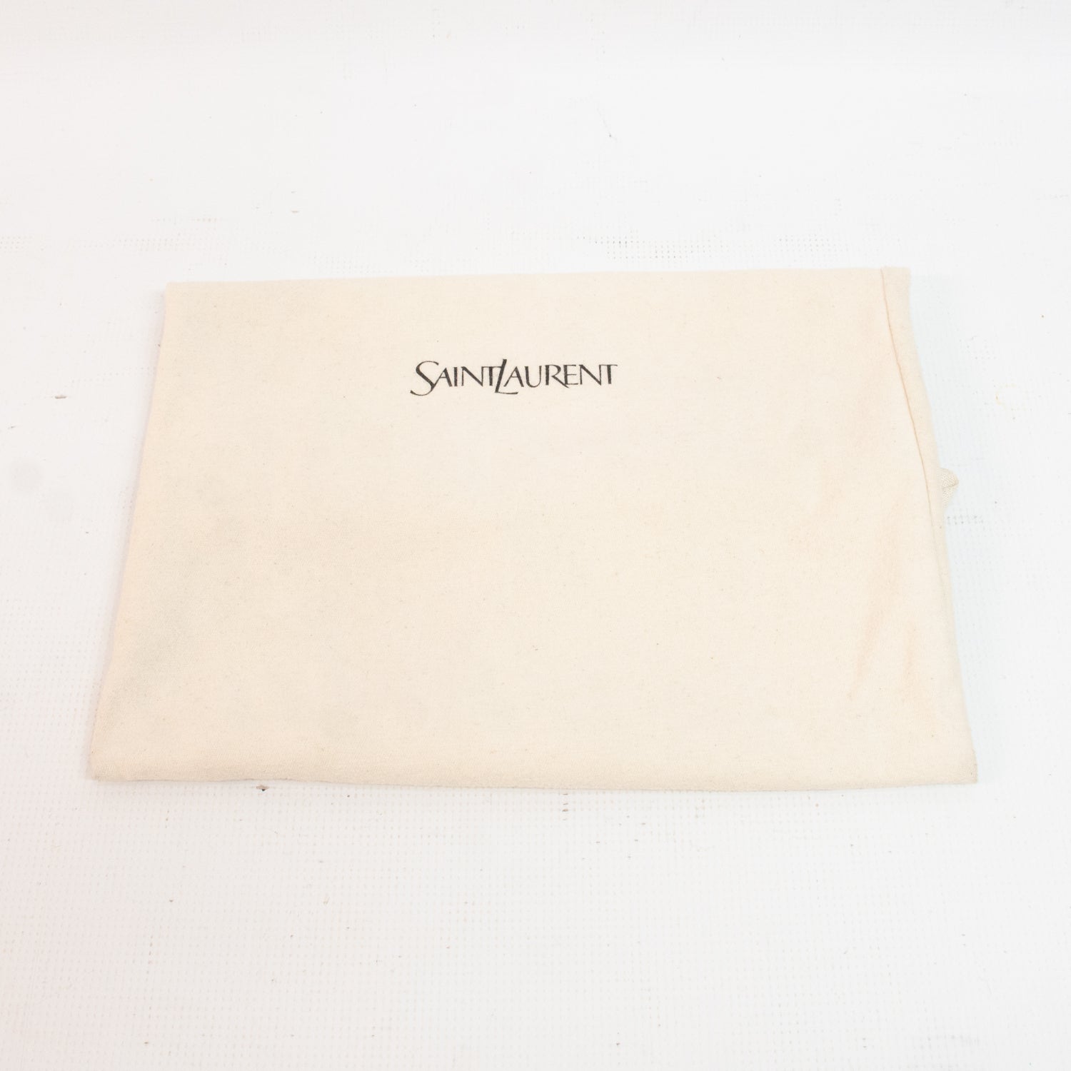 Saint Laurent Small Lambskin Puffer Pouch - Black