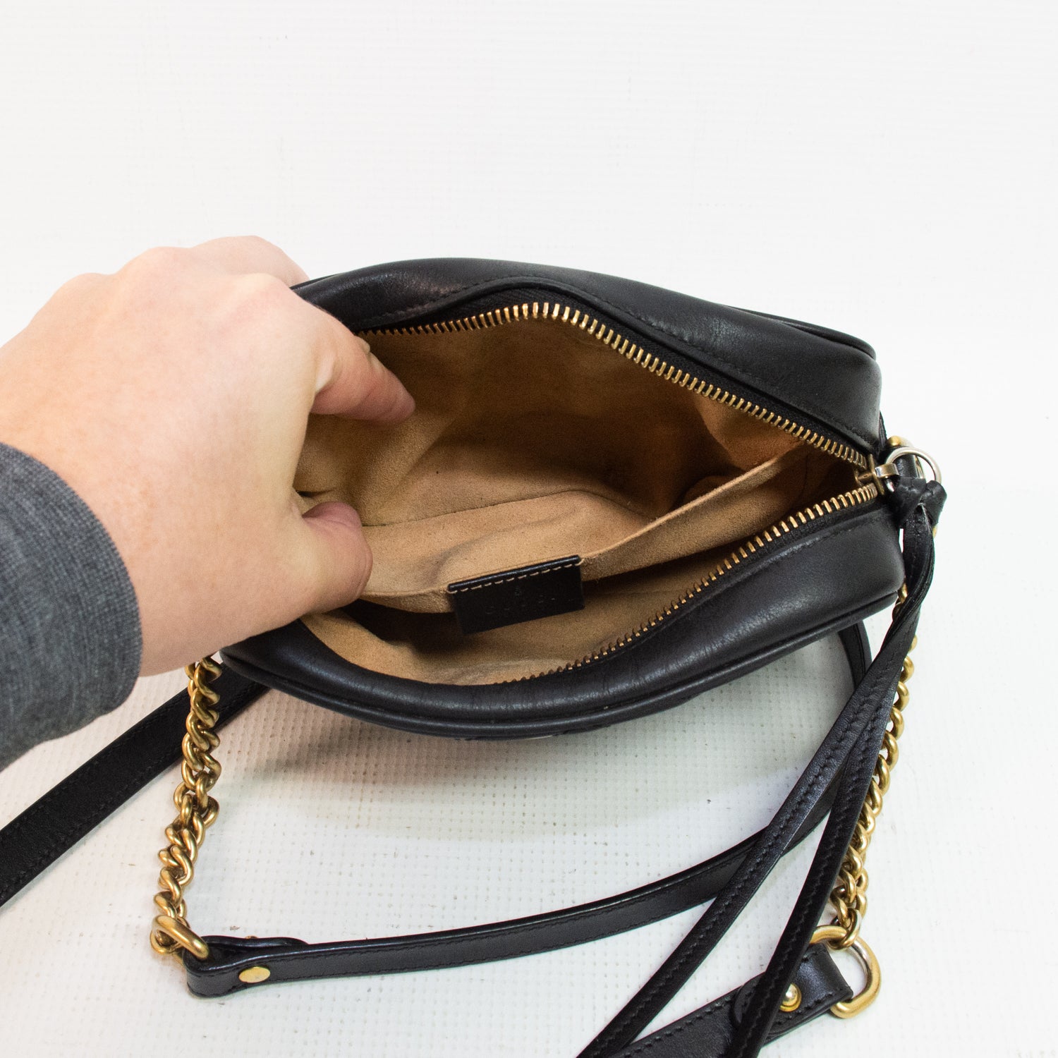 Gucci GG Marmont Mini Cross Body Bag - 448065