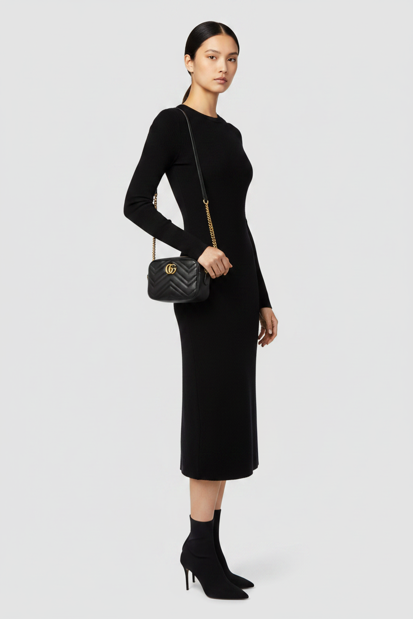 Gucci GG Marmont Mini Cross Body Bag - 448065
