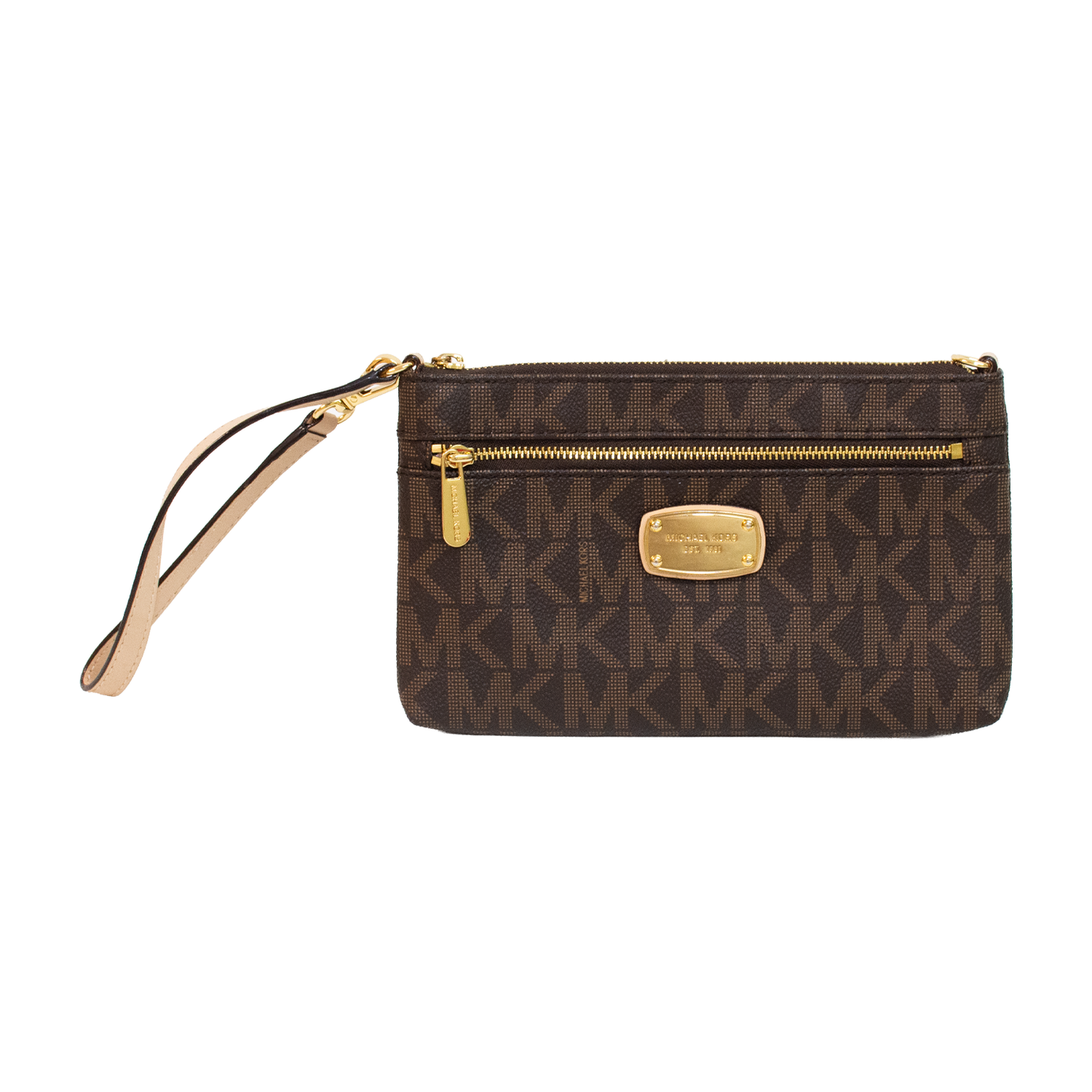 Michael Kors MK35F1GJSW3B Jet Set Signature Large Wristlet