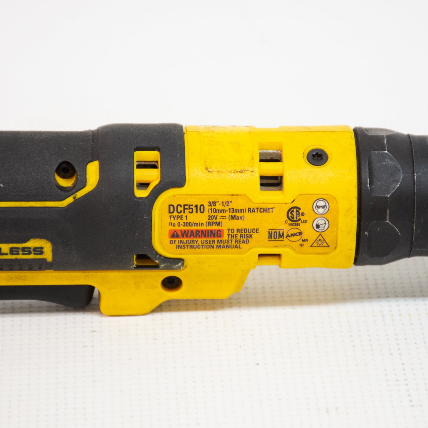 DEWALT DCF510 3/8" - 1/2" 20V Max Brushless Ratchet
