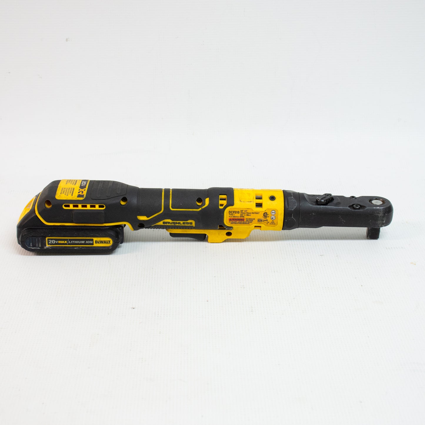 DEWALT DCF510 3/8" - 1/2" 20V Max Brushless Ratchet