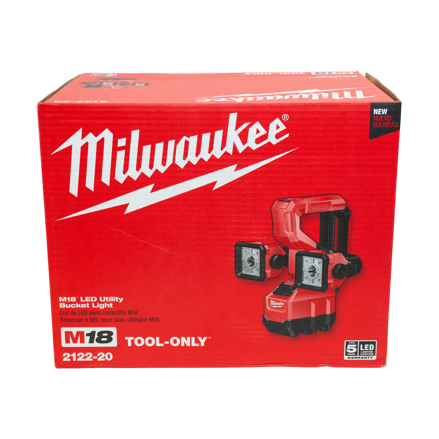 Milwaukee 2122-20 M18 LED Utility Bucket Light