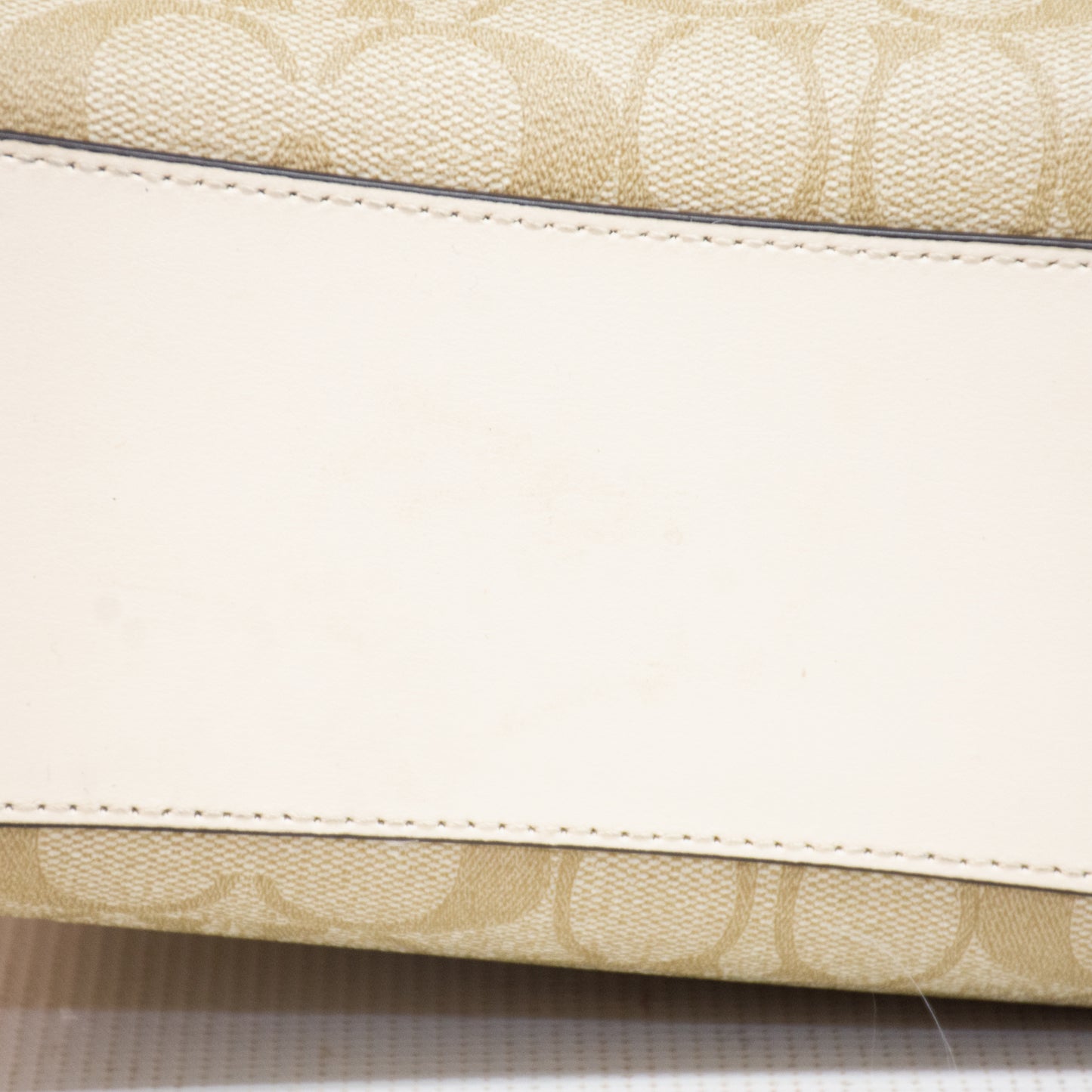 Coach CA561 Mollie Bucket Bag - Signature Canvas Beige