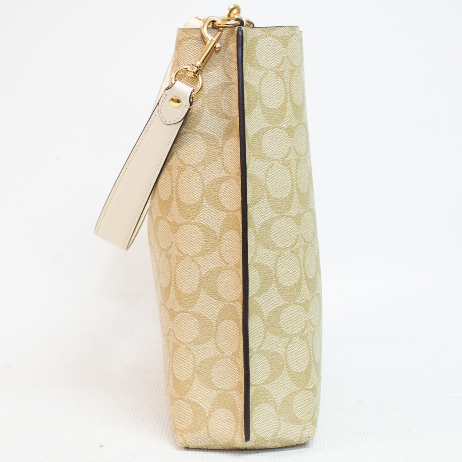 Coach CA561 Mollie Bucket Bag - Signature Canvas Beige