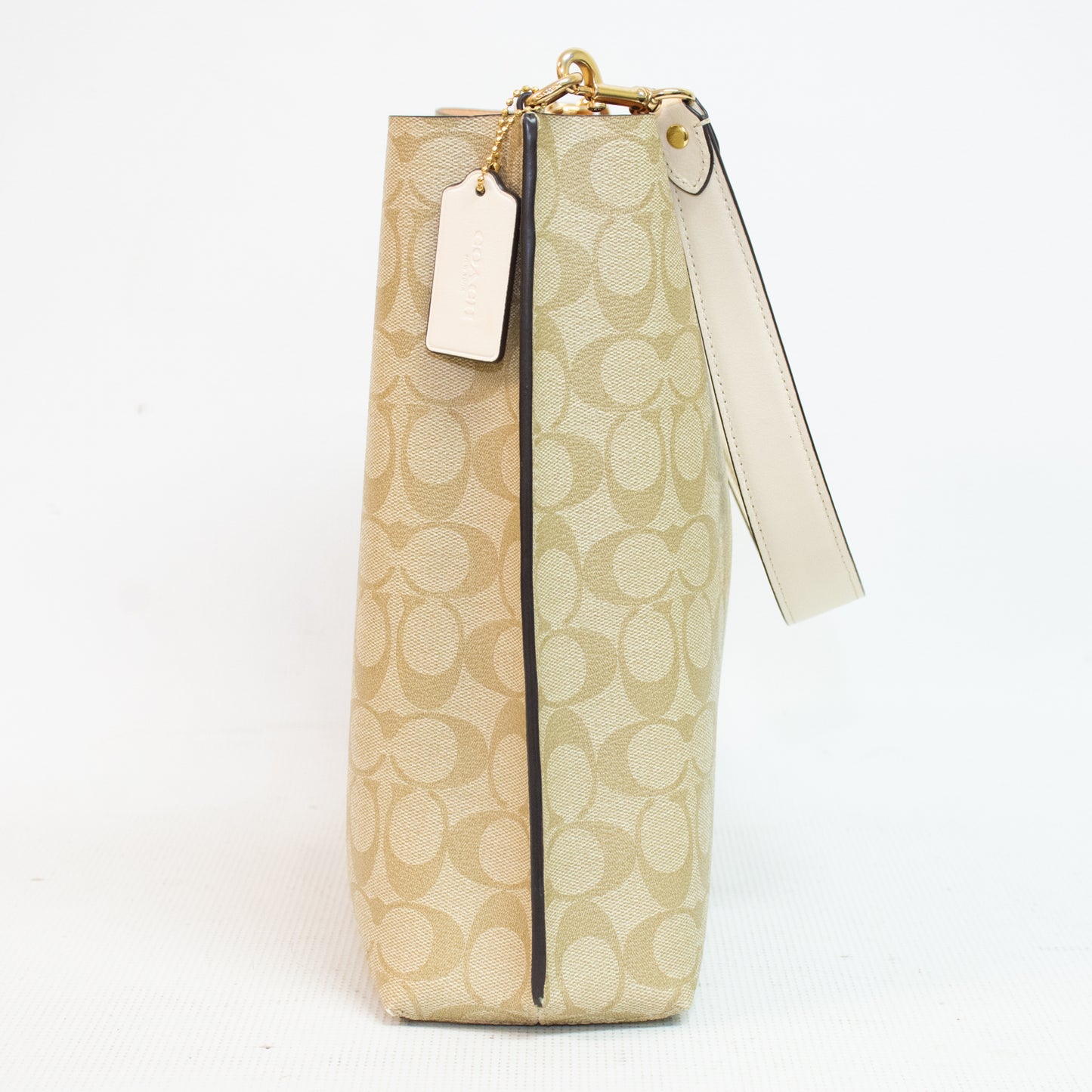 Coach CA561 Mollie Bucket Bag - Signature Canvas Beige