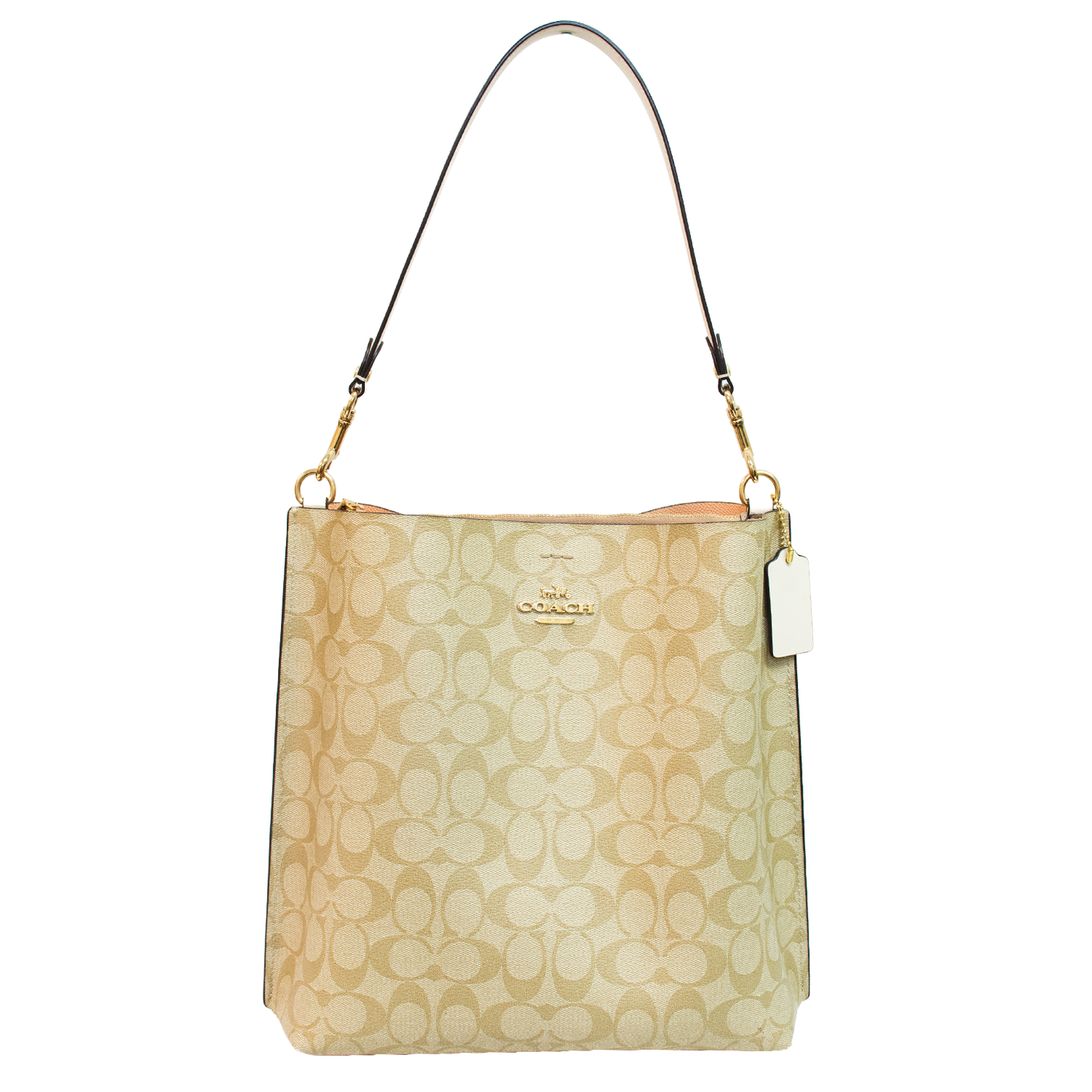 Coach CA561 Mollie Bucket Bag - Signature Canvas Beige