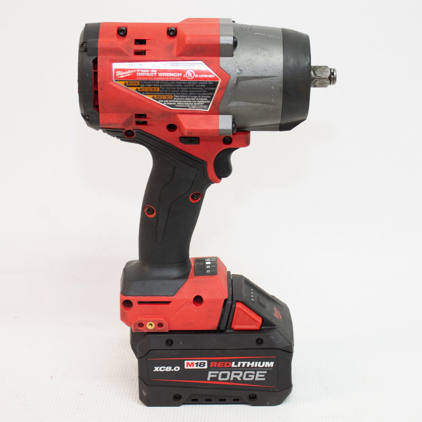 Milwaukee 3967-20 1/2" Square Ring M18 Fuel Brushless Impact Wrench