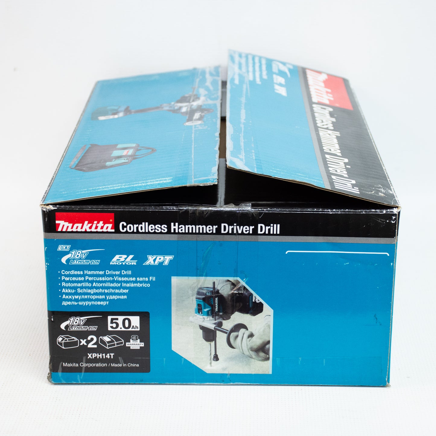 Makita XPH14T 18V LXT Compact Brushless Cordless 1/2" Driver-Drill Kit