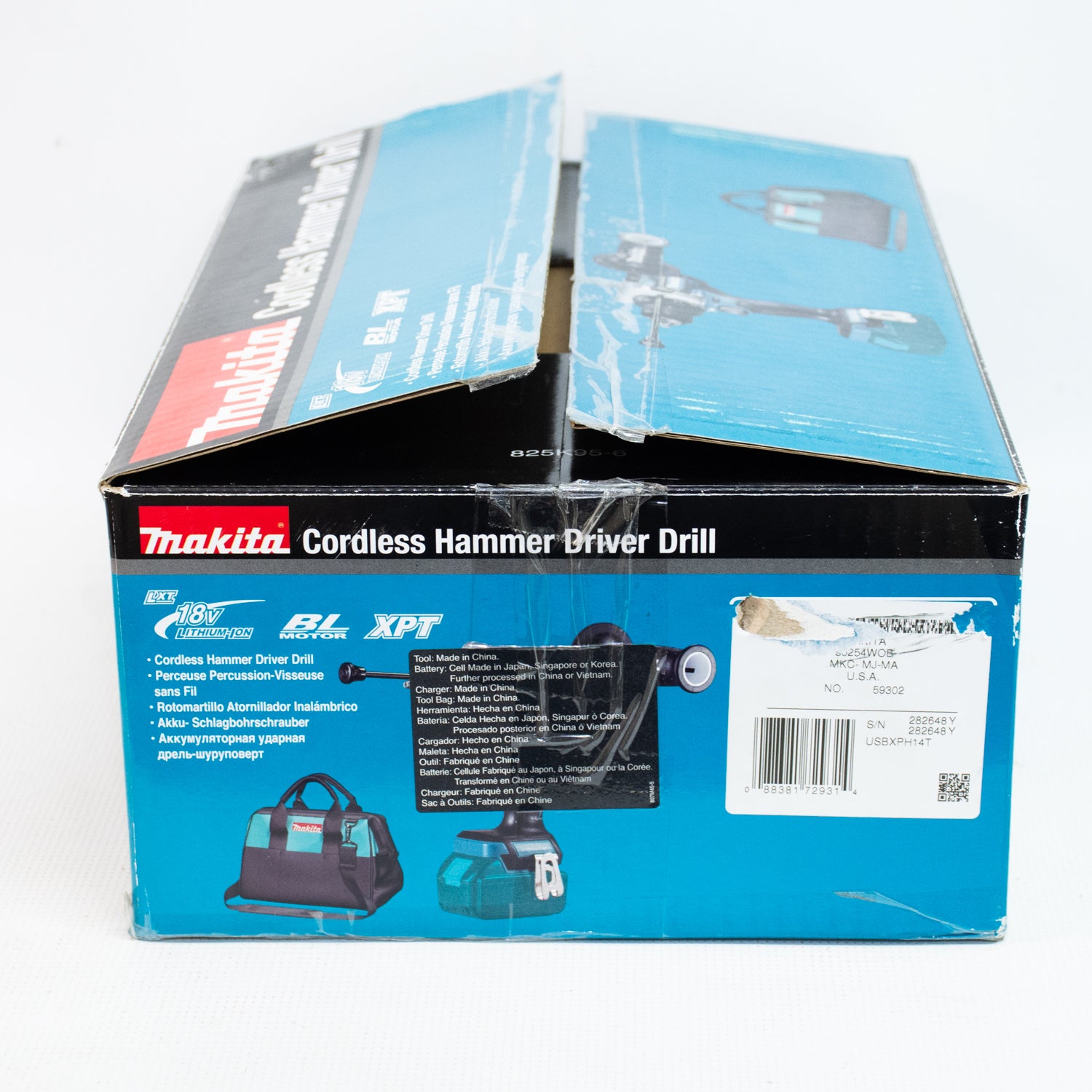 Makita XPH14T 18V LXT Compact Brushless Cordless 1/2