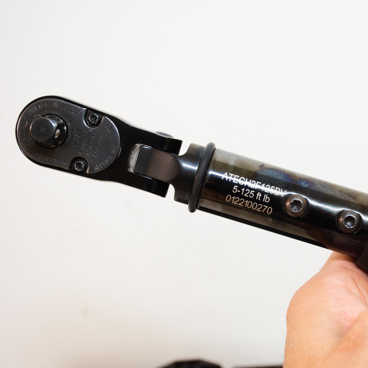 Snap-on ATECH2F125BV Drive Flex-Head Techangle Torque Wrench