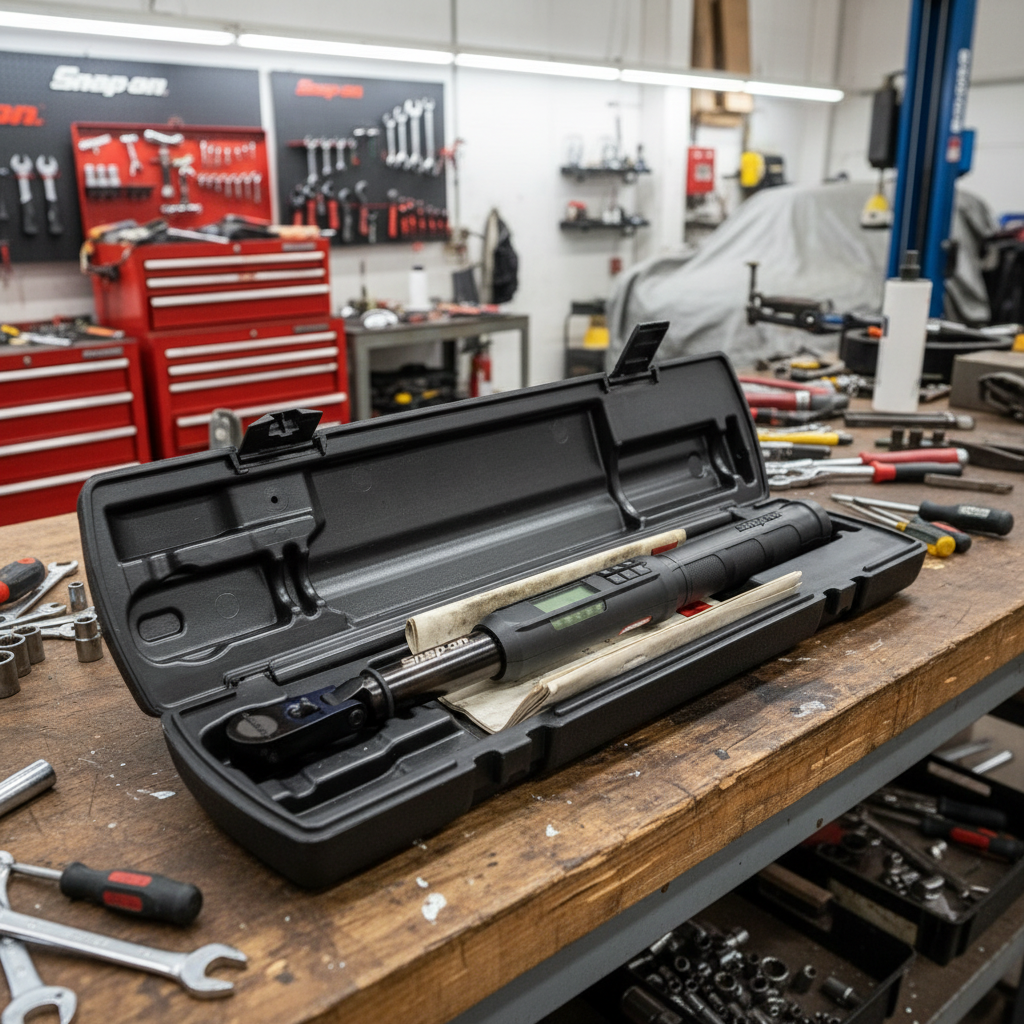 Snap-on ATECH2F125BV Drive Flex-Head Techangle Torque Wrench