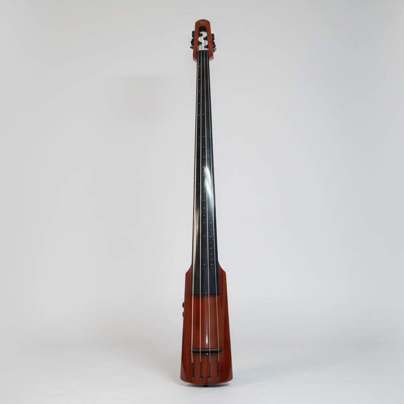 NS Design WAV 4-string Electric Upright Bass - Amberburst