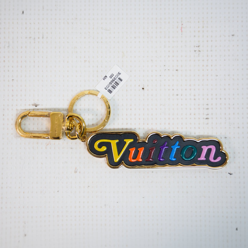 Louis Vuitton M63747 Metal Porte Cle New Wave Bag Charm