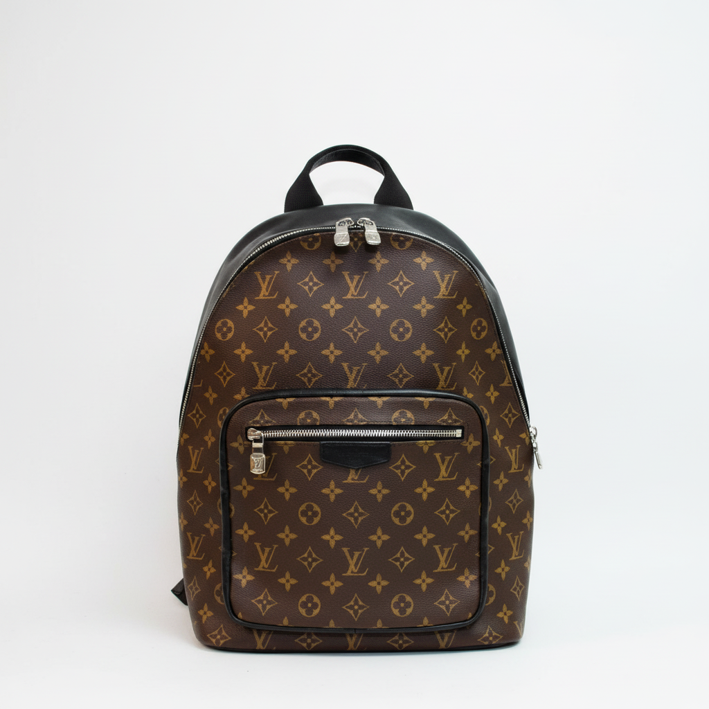 Louis Vuitton Josh Monogram Brown Macassar Backpack - M45349