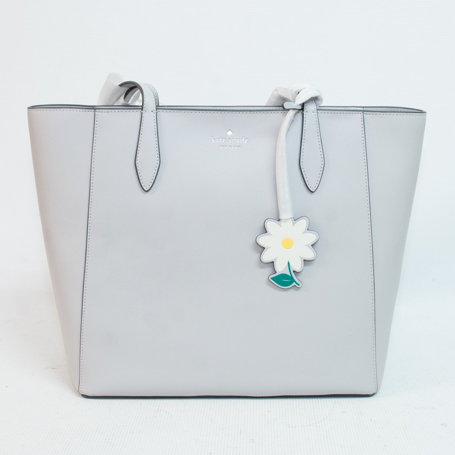 Kate Spade Saffiano Leather Platinum Dana Tote