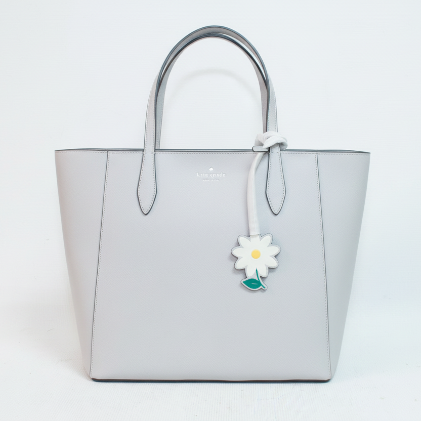 Kate Spade Saffiano Leather Platinum Dana Tote