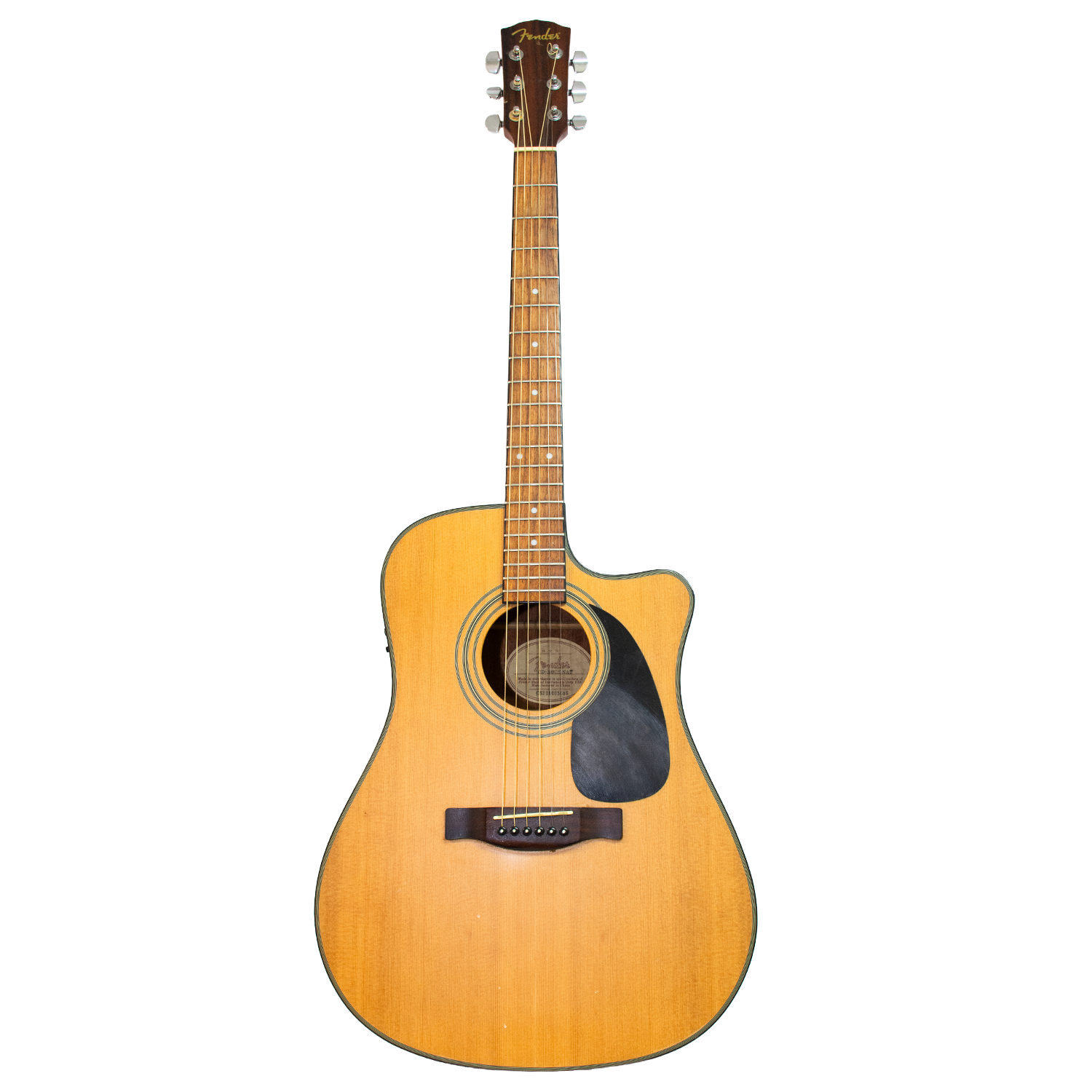 Fender CD100CE NAT Acoustic Electric Guitar