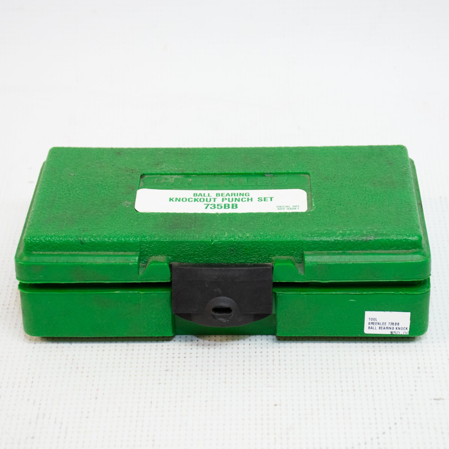 Greenlee 735BB BallBearing Knockout Punch Kit