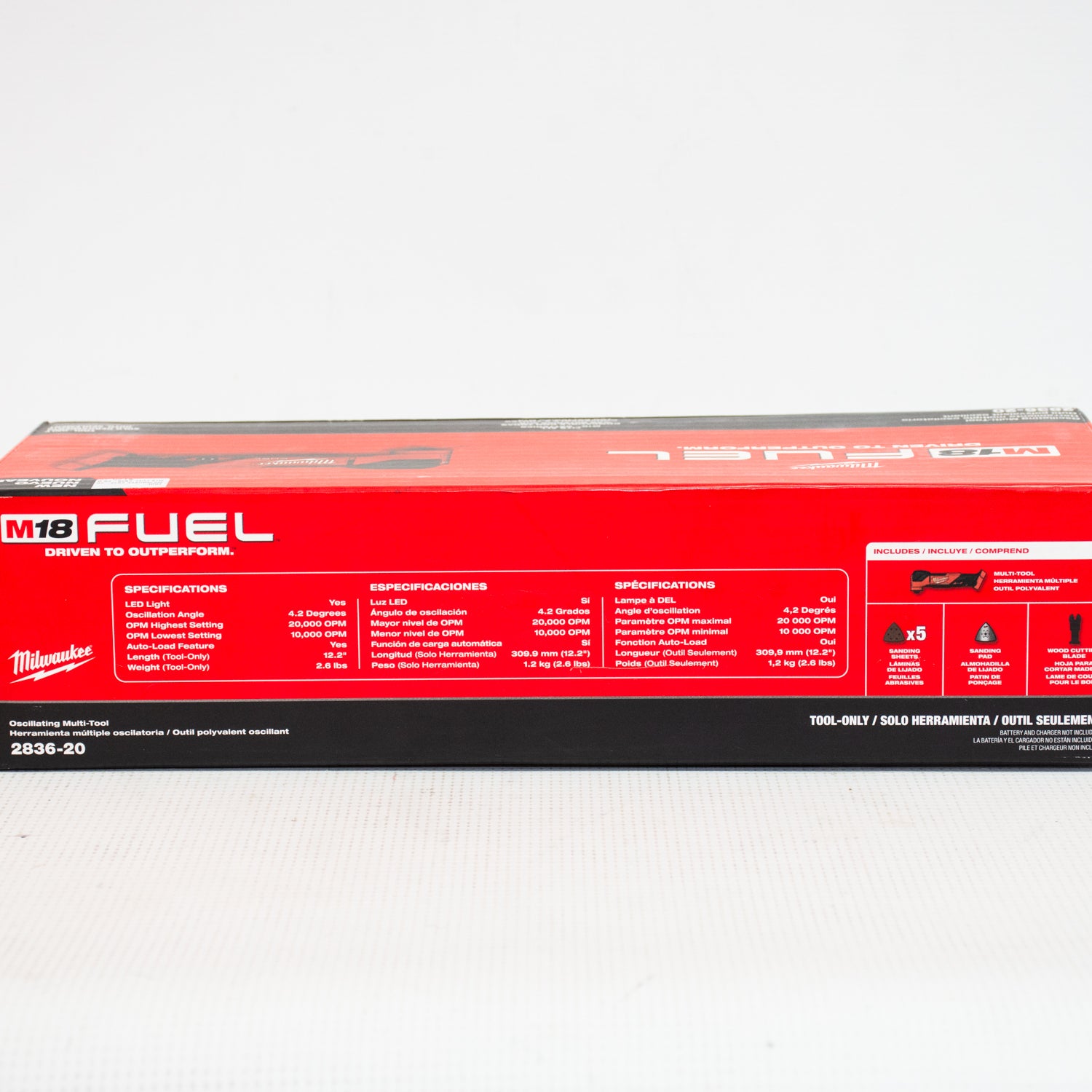 Milwaukee 2836-20 M18 Fuel Oscillating Multi-Tool
