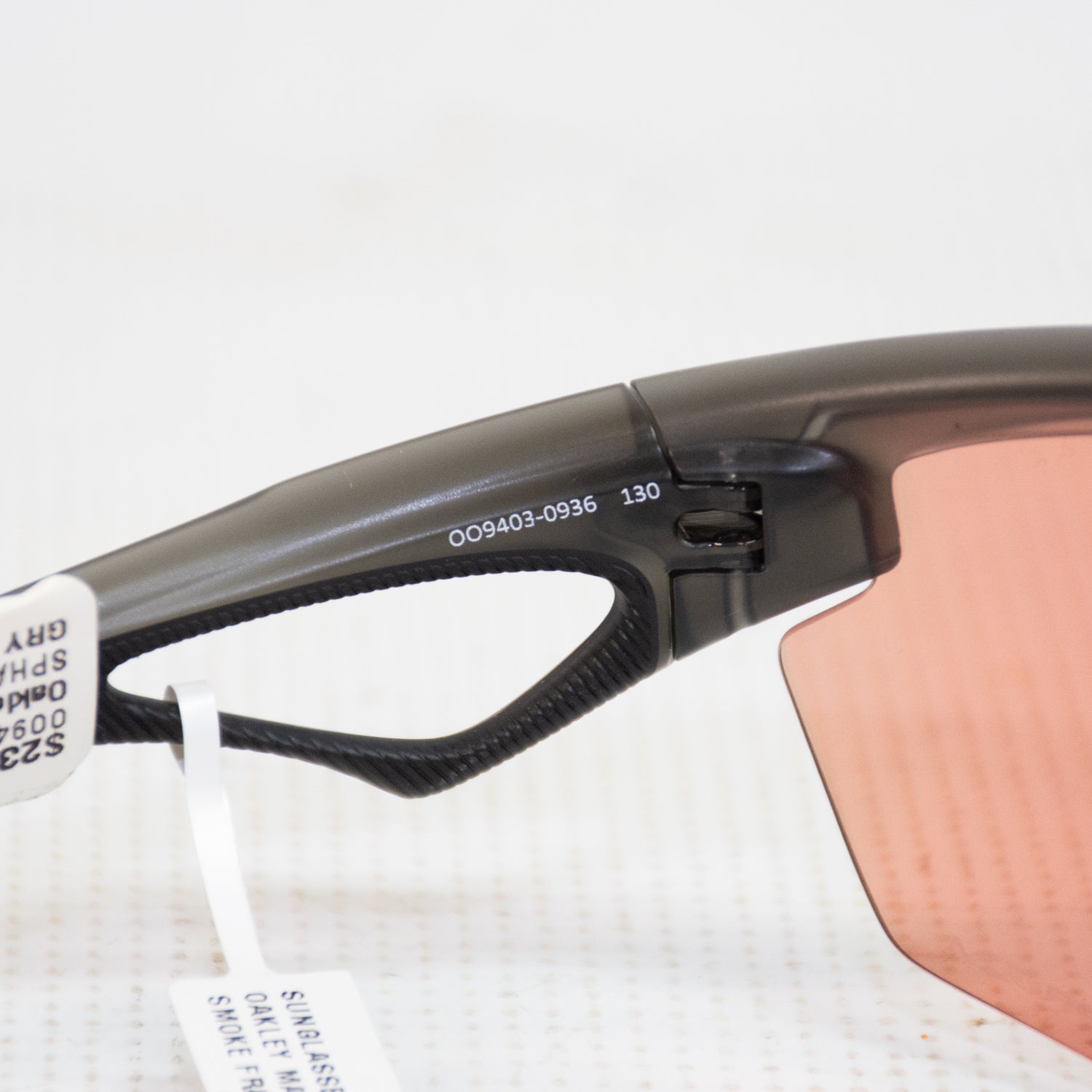 Oakley Sphaera Matte Grey Smoke Frame - Prizm Trail Torch Lens Sunglasses