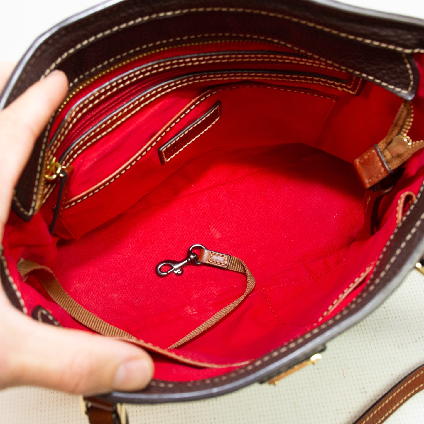 Dooney & Bourke Women's Pebble Leather Lexington Tote Bag