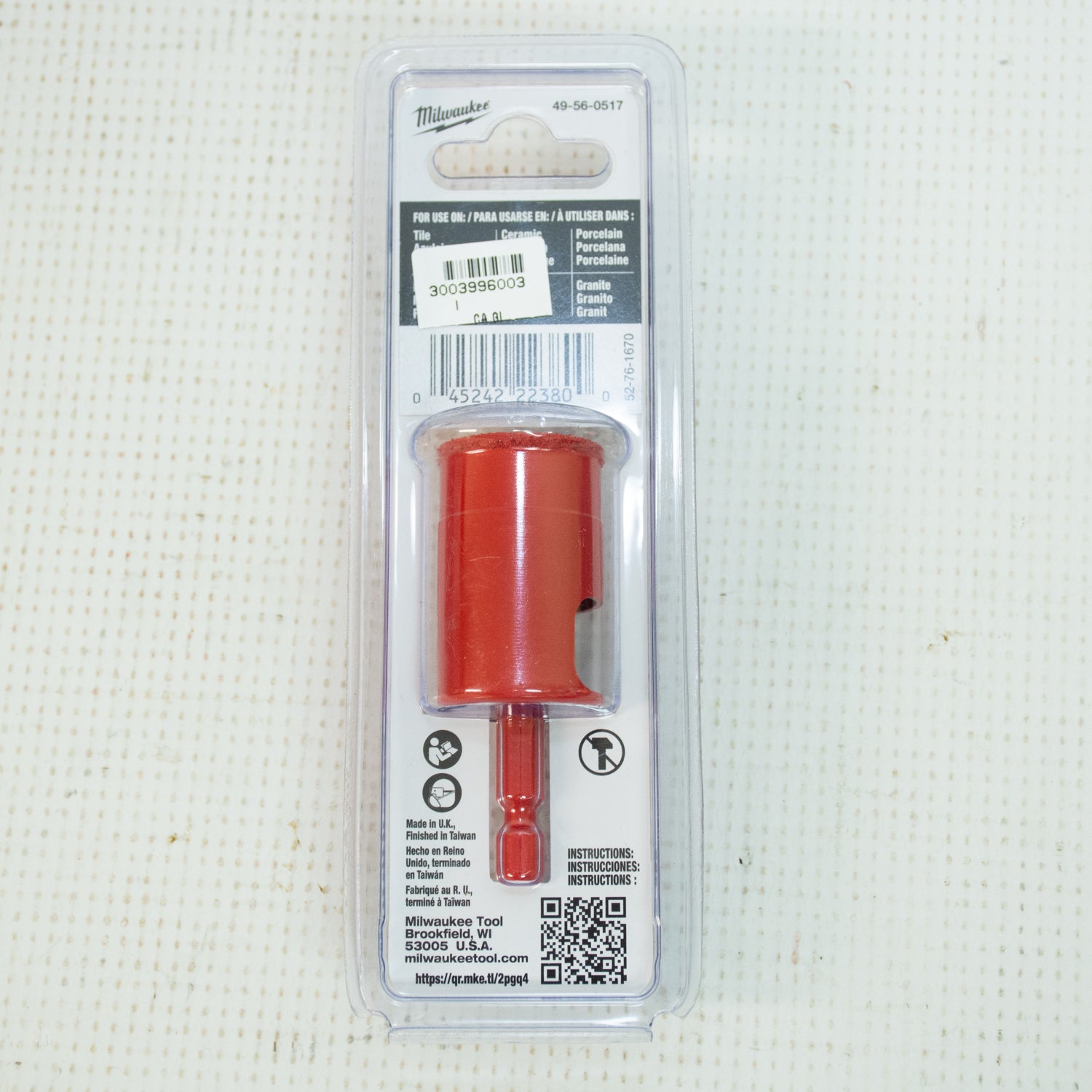 Milwaukee 49-56-0517 Drill Bit